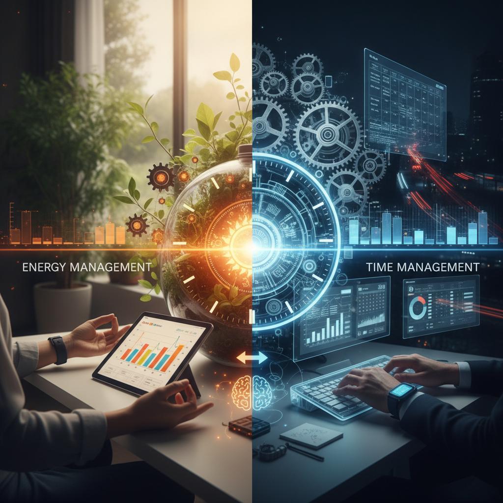 Energy Management vs Time Management: A Better Productivity Framework