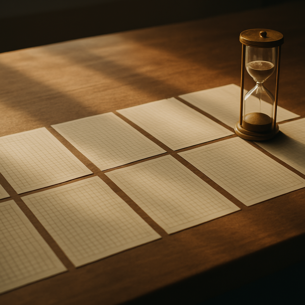 The Time Audit: What a Week of Tracking Reveals About Your Real Priorities